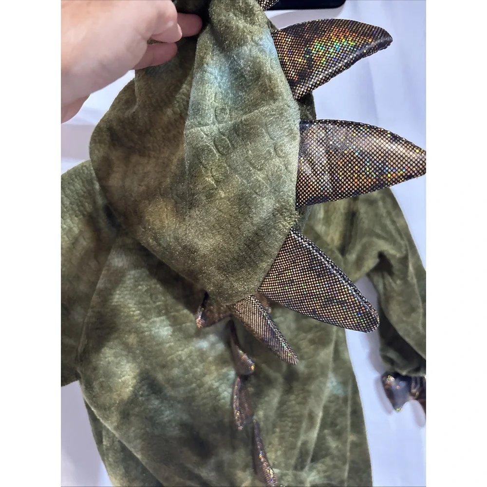 Princess Paradise Toddler dragon costume Full front zip Hood and tail‎ 18M-2yrs.